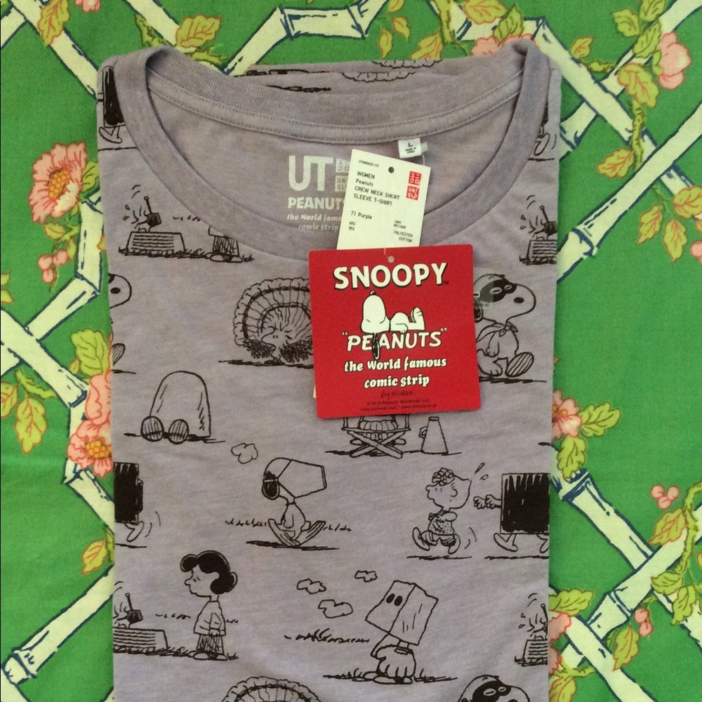 Retro Uniqlo Women’s Peanuts T-Shirt (L)
